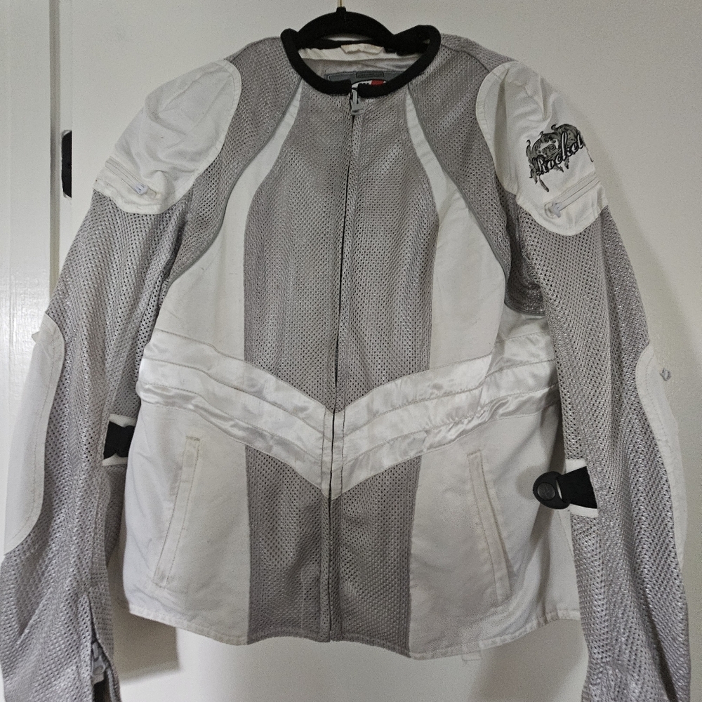 Joe Rocket Women's Gray And White Riding Jacket View 6